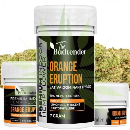 Orange Eruption  CBD Hemp Flower