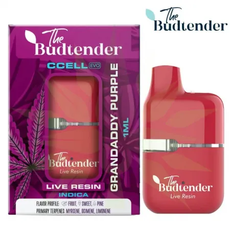 Grandaddy Purple - 1ml Pen, Grandaddy Purple 1 ml, Disposable Pens Grandaddy Purple - 1ml Pen