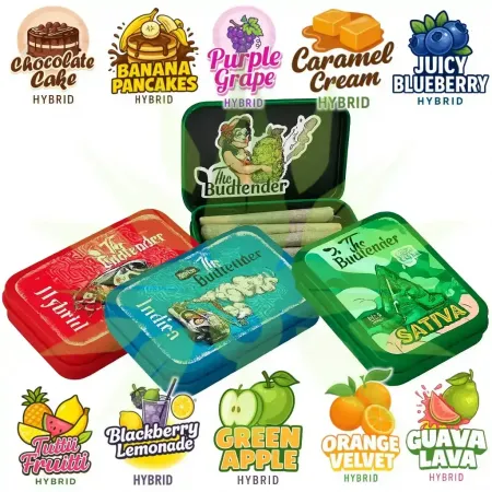 Fruity & Desserts Flavour THCa Pre-Rolls Collectors Tin