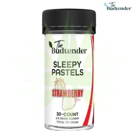 The Budtender - Strawberry - Sleepy Pastels, Strawberry - Sleepy Pastels, Edibles The Budtender - Strawberry - Sleepy Pastels