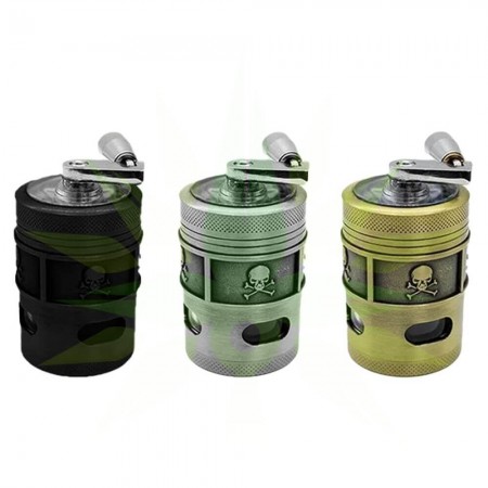 Skull Herb Grinder, Skull Grinder, Hardware Skull Herb Grinder