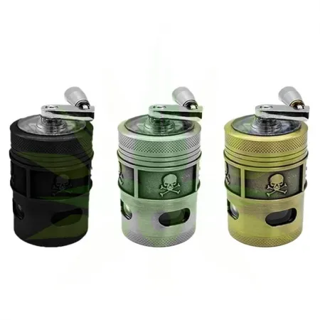Skull Herb Grinder, Skull Grinder, Hardware Skull Herb Grinder