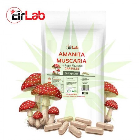 Amanita Muscaria Capsules – 30 Capsules 425mg, Amarita Muscaria, Edibles Amanita Muscaria Capsules – 30 Capsules 425mg