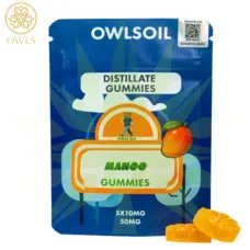 Owls Oil - Mango - Distillate - Gummies Owls Oil - Mango - Distillate - Gummies
