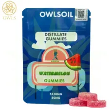 Owls Oil - Watermelon - Distillate - Gummies Owls Oil - Watermelon - Distillate - Gummies