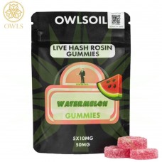 Owls Oil - Watermelon - Live Hash Rosin Gummies