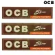 OCB - Premium Virgin Slim - Rolling Papers, OCB Premium - Virgin - Slim Papers, Rolling Essentials OCB - Premium Virgin Slim - Rolling Papers